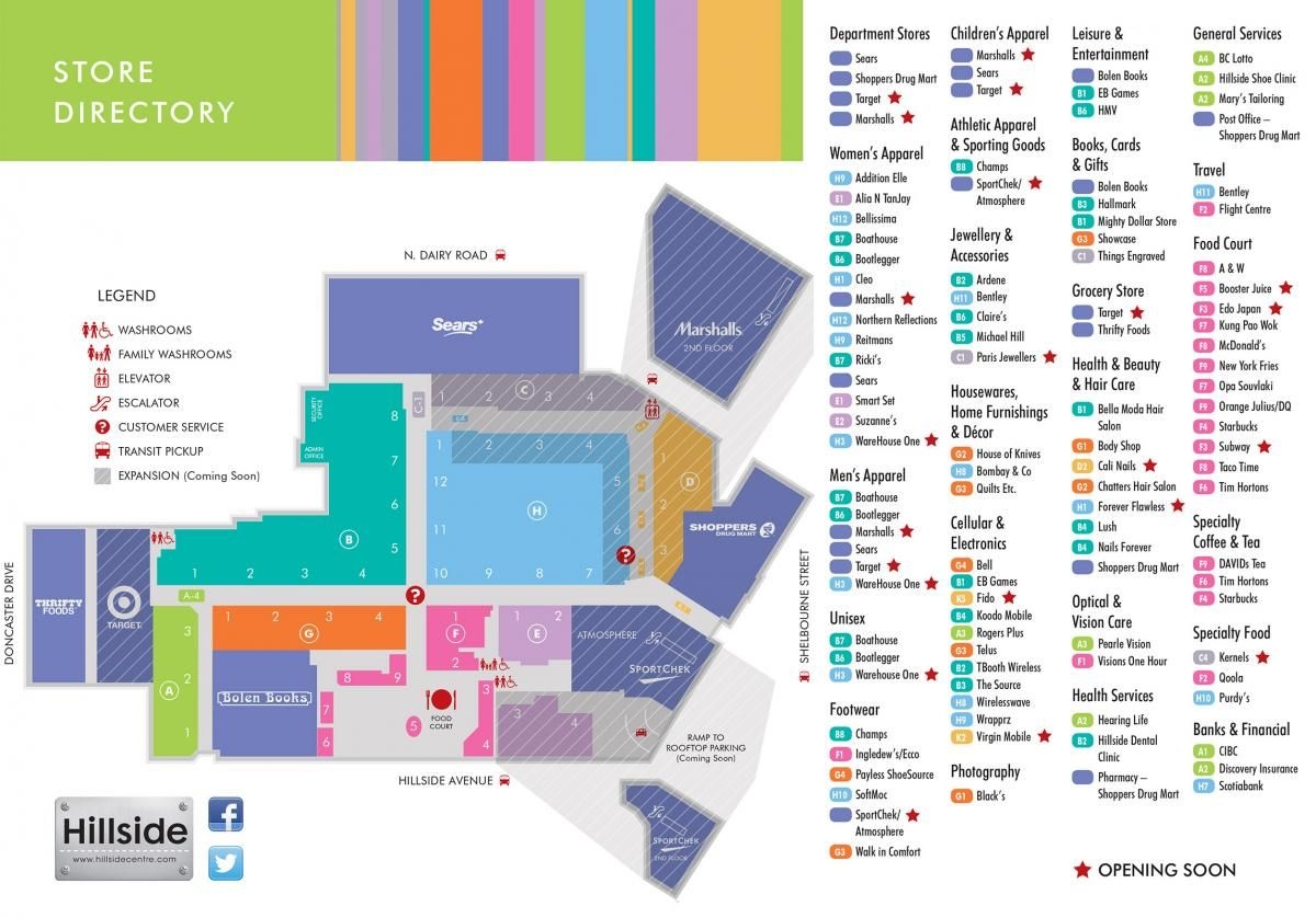 Printable Mall Of America Map Printable Mall Of America Map