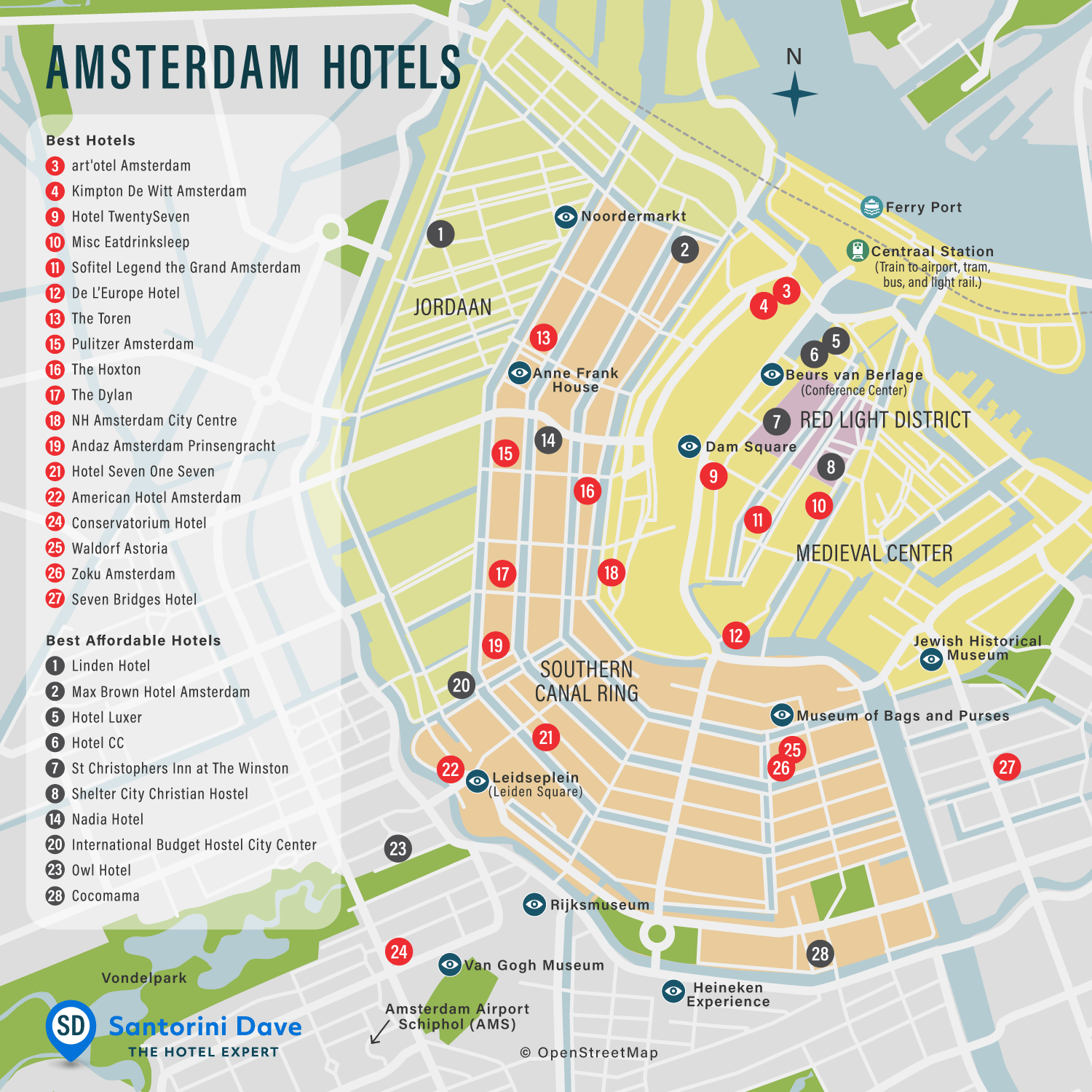 Printable Map Amsterdam Printable Map Amsterdam