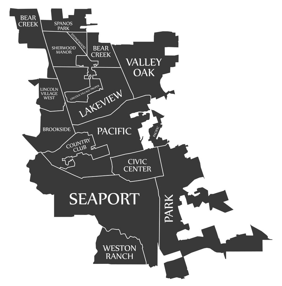 printable map of california cities