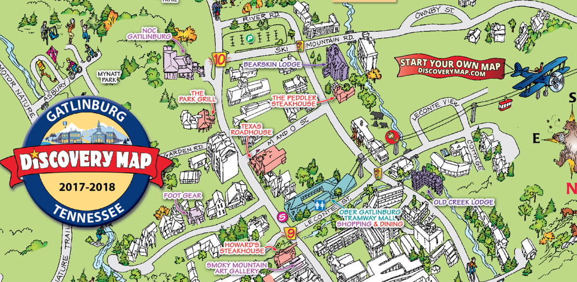 Printable Map Of Gatlinburg Tn Printable Map Of Gatlinburg Tn