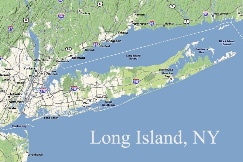Printable Map Of Long Island