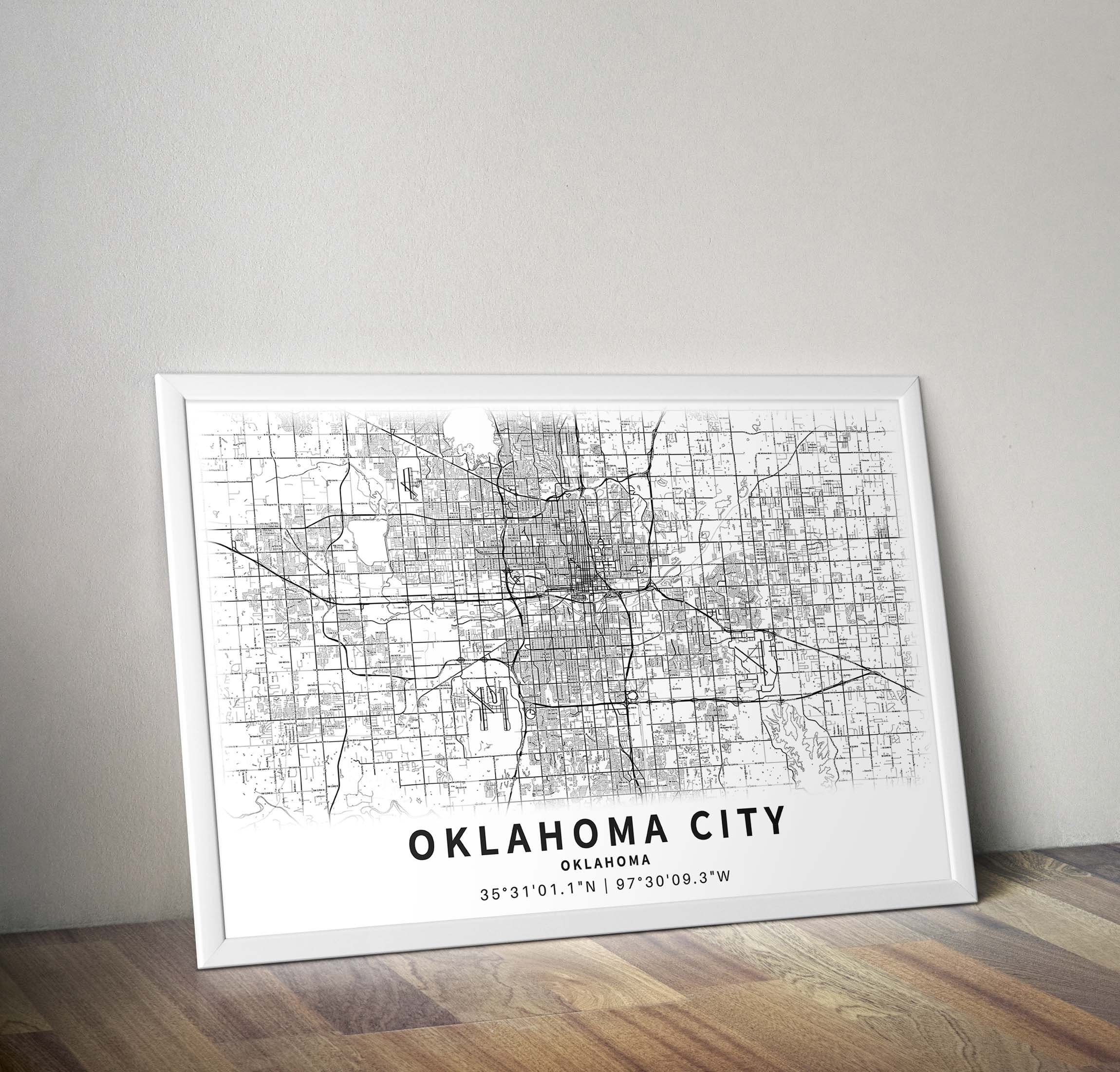 Printable Oklahoma City Map