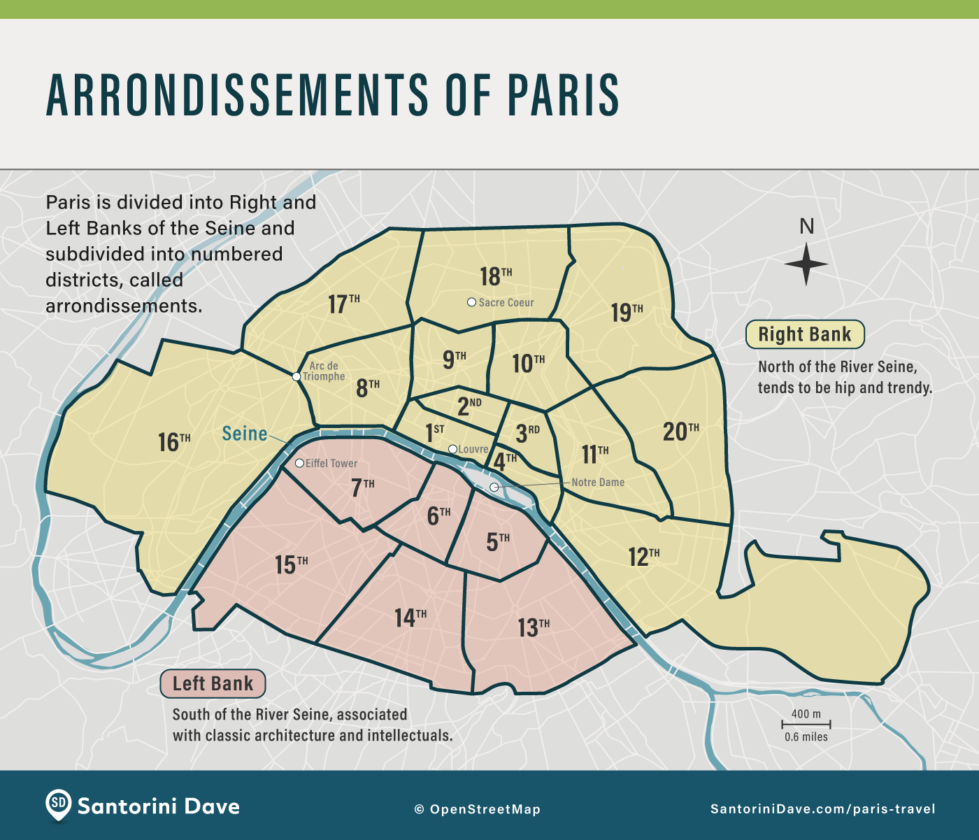 Printable Map Of Paris Arrondissements Free Printable Map
