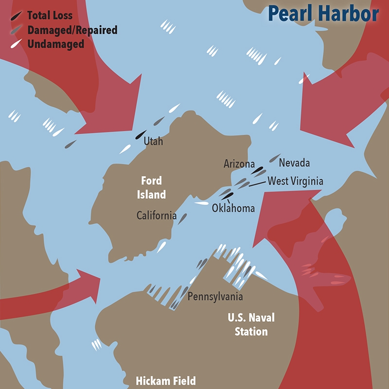 Printable Map Of Pearl Harbor Area