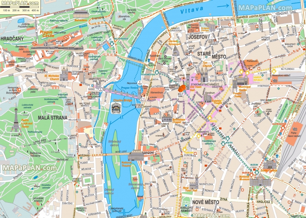 Printable Map Of Prague Printable Maps Printable Map Of Prague Printable Maps