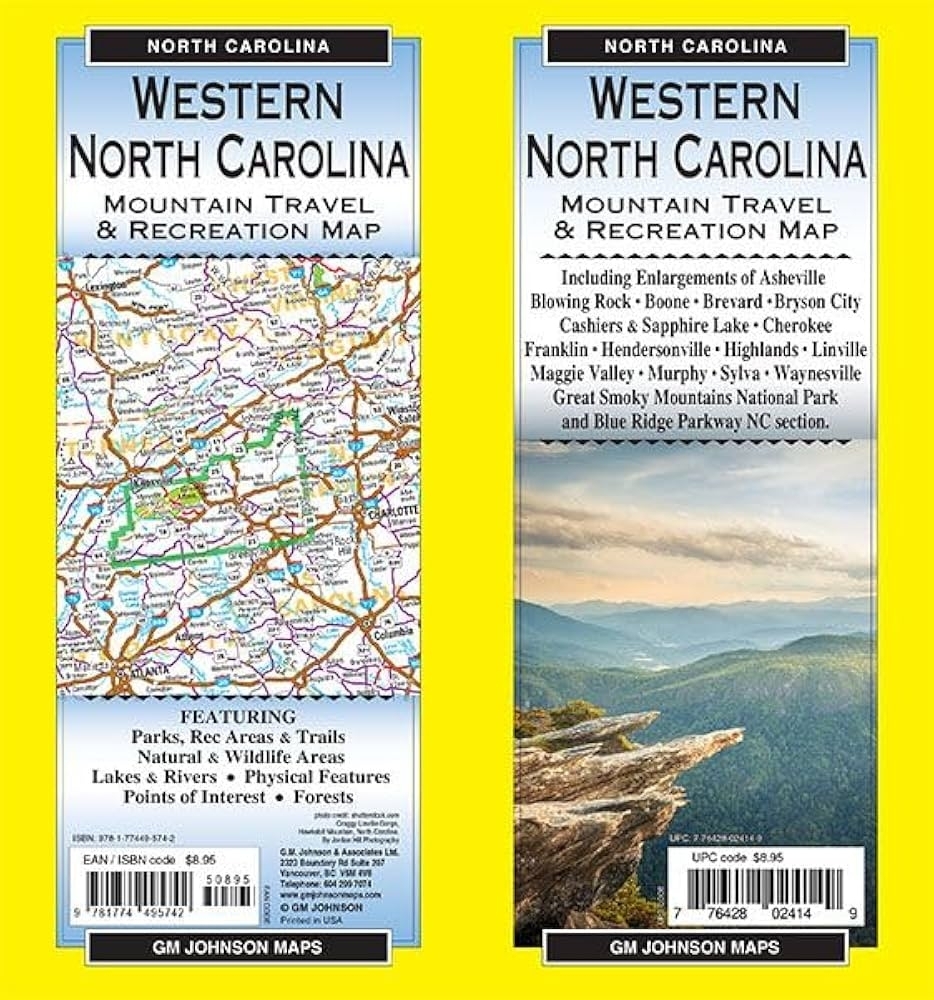 Printable Map Of Western North Carolina Free Printable Map