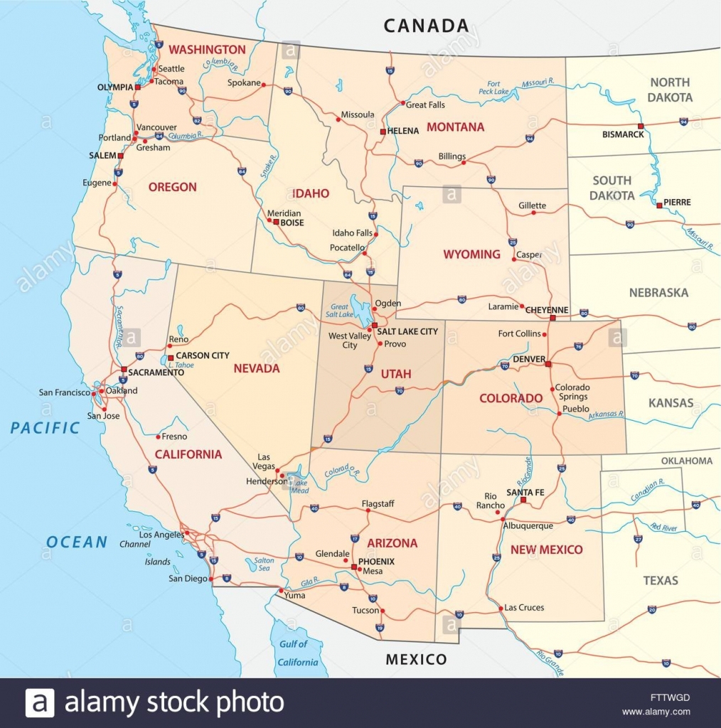 Printable Map Of Western Usa Printable US Maps Printable Map Of Western Usa Printable US Maps