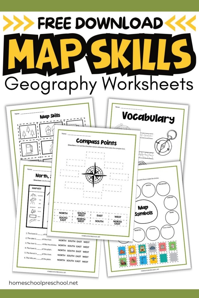 Printable Map Skills Worksheets