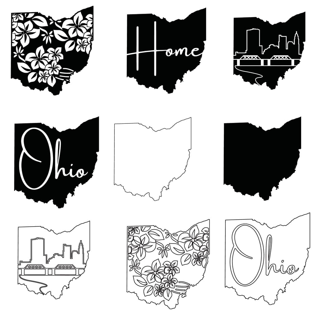 Printable Ohio Us Map Free Download And Print For You Printable Ohio Us Map Free Download And Print For You