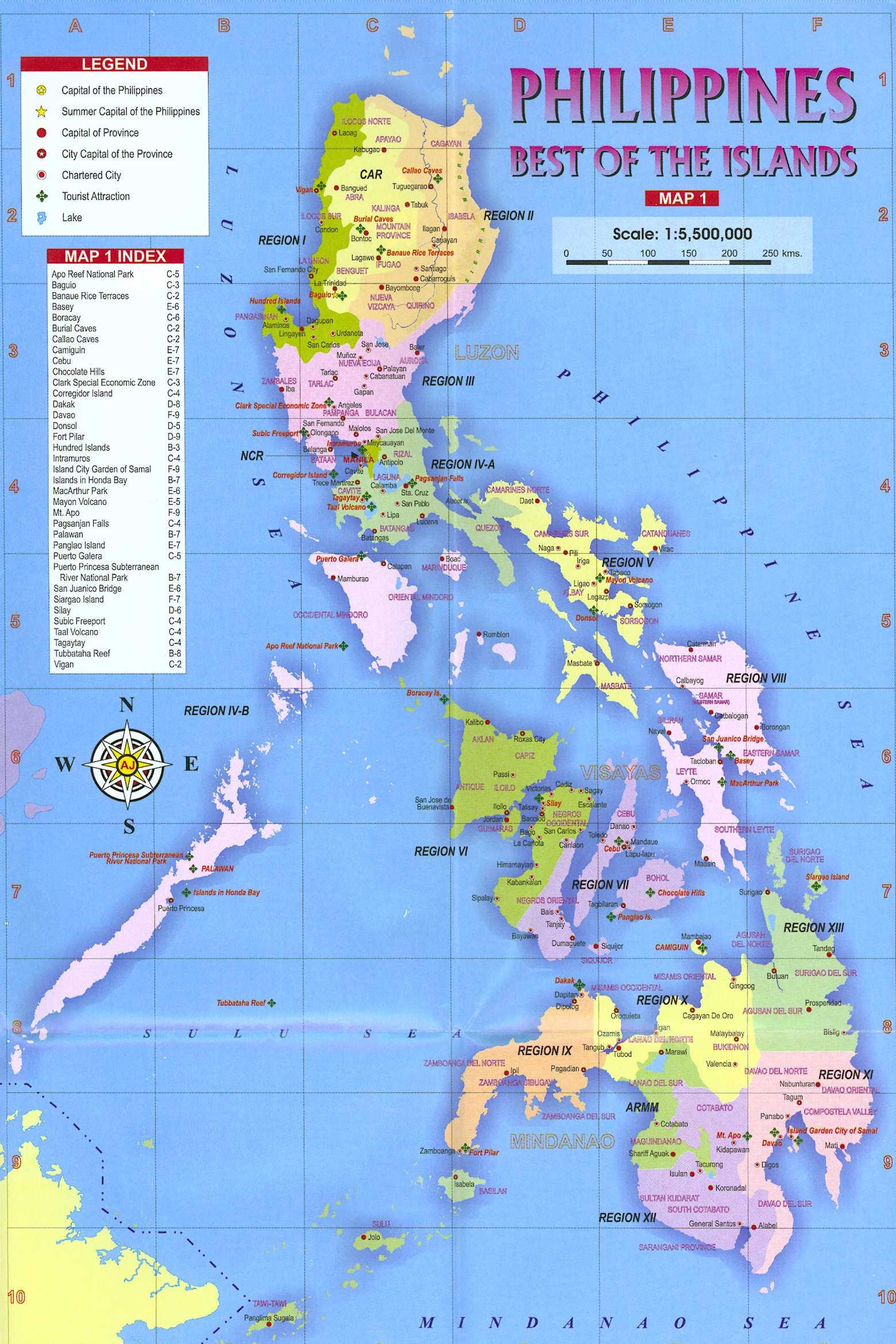 Printable Philippine Map