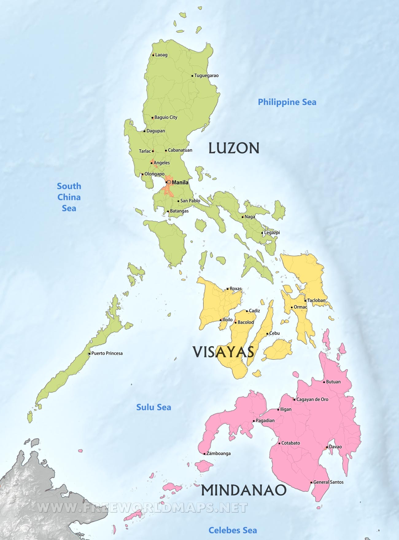 Printable Philippine Map