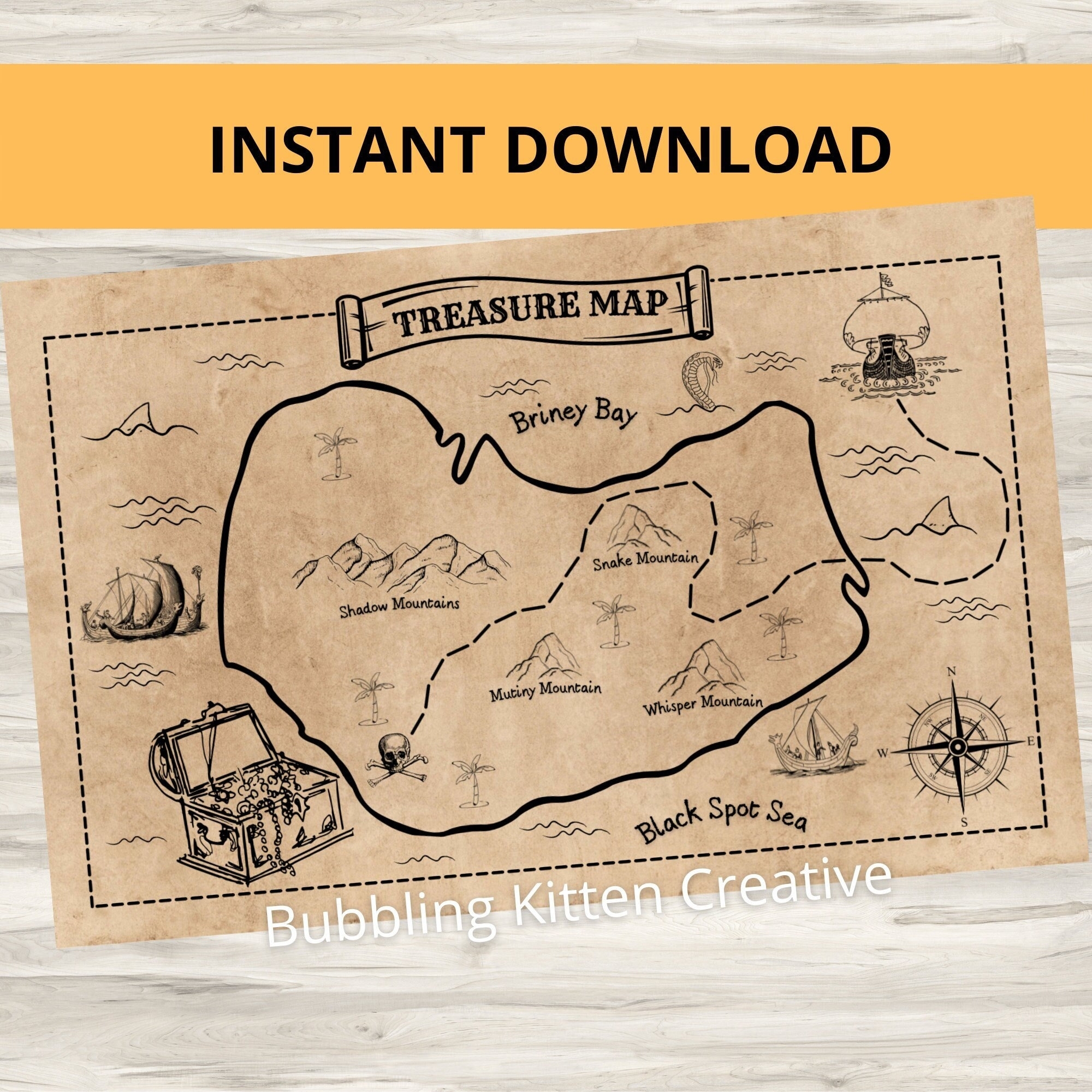 Printable Pirate Map Template Free Printable Map Printable Pirate Map Template Free Printable Map