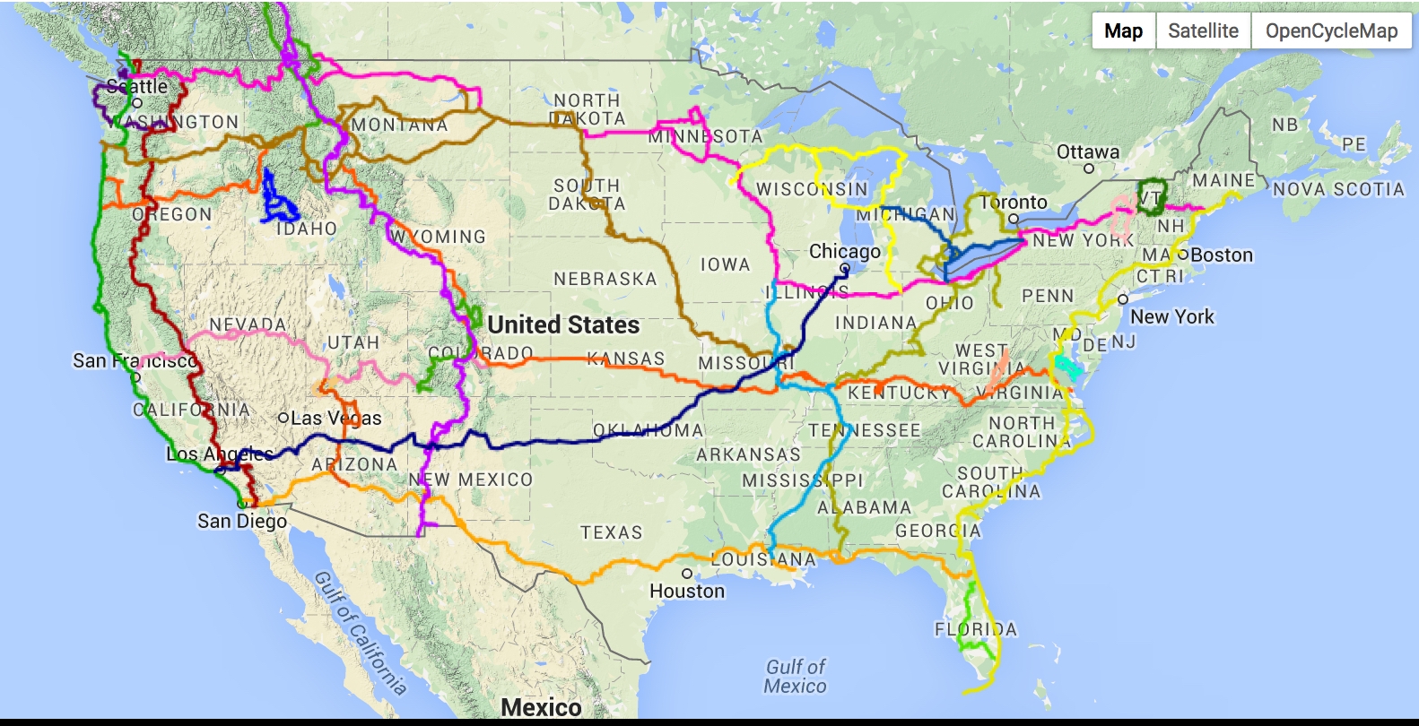 Route 66 Map Printable