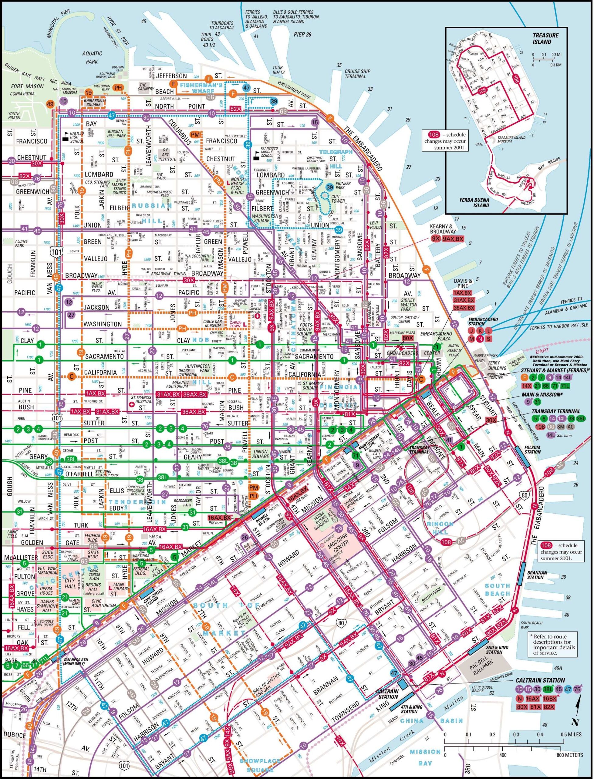 San Francisco Tourist Map Printable San Francisco Tourist Map Printable