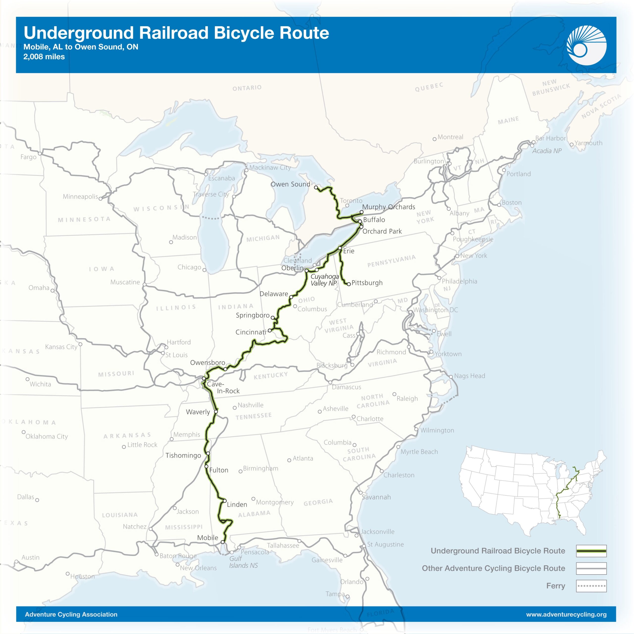 Simple Underground Railroad Map Simple Underground Railroad Map
