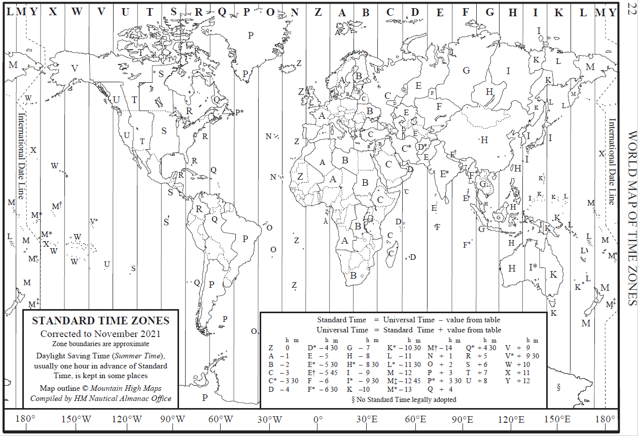 Time Zone Map Free Printable Printable Templates Hub