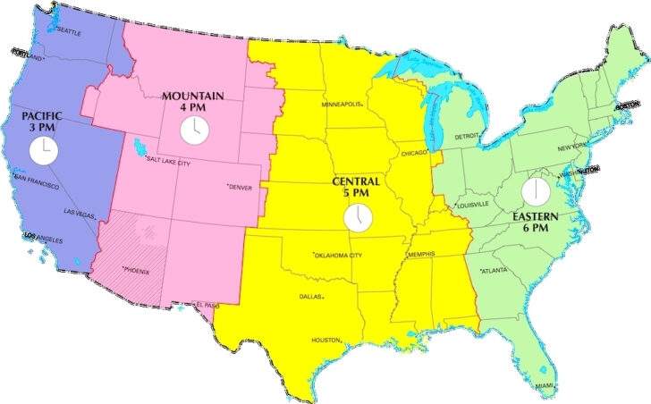 Time Zone Map Of Us Printable Time Zone Map United States Time Zone Map Time Zone Map Of Us Printable Time Zone Map United States Time Zone Map