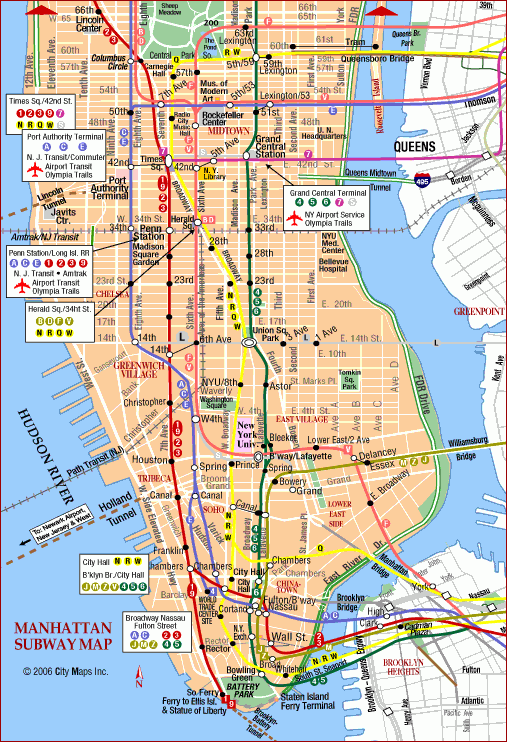 Tourist Map Of Nyc With Attractions Printable nyc Printable Attractions Map