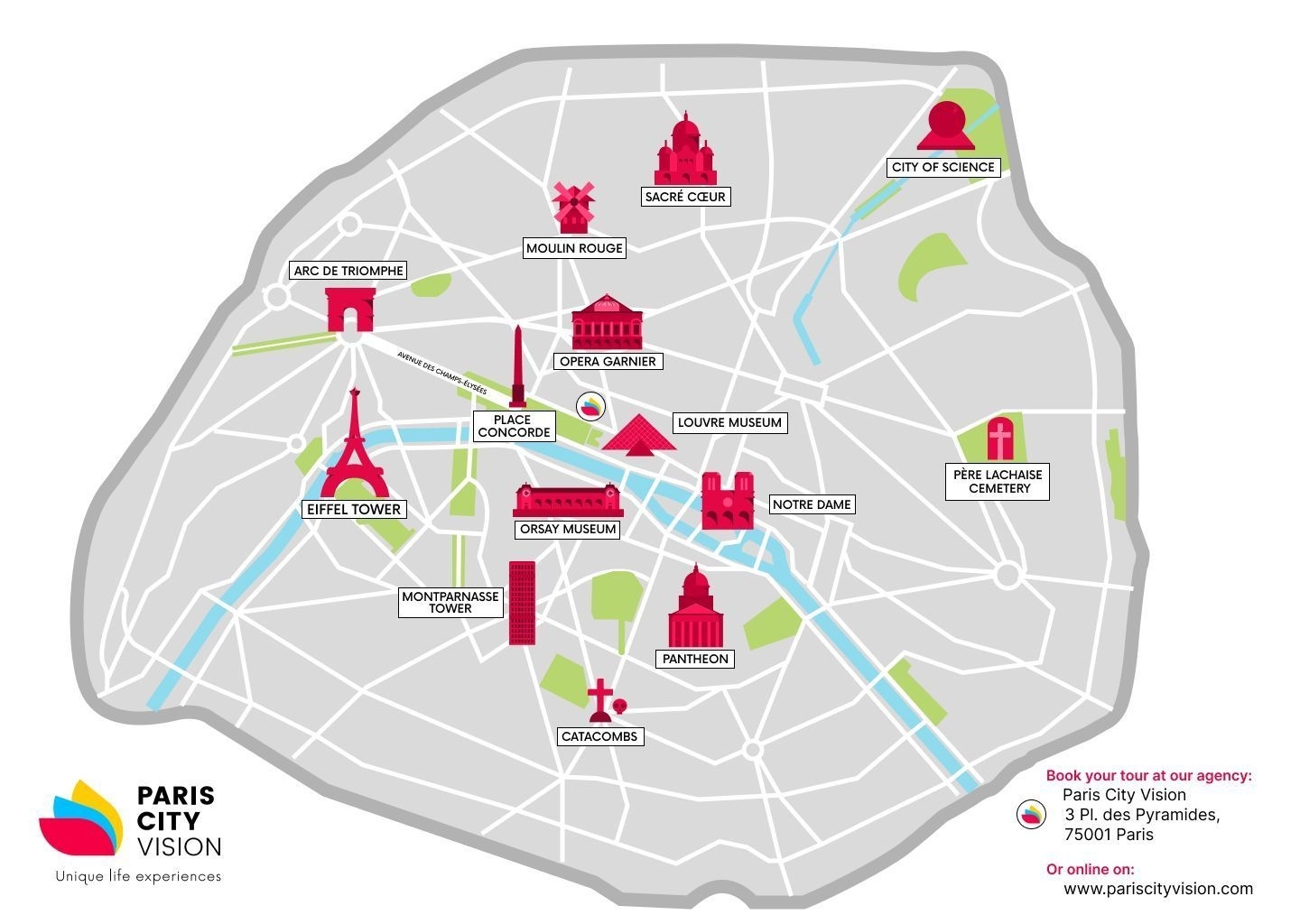 Tourist Map Of Paris Printable Free Printable Map Tourist Map Of Paris Printable Free Printable Map