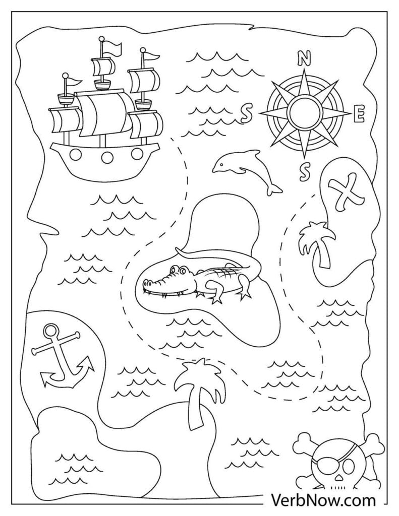 Treasure Map Printable Pdf Treasure Map Printable Pdf