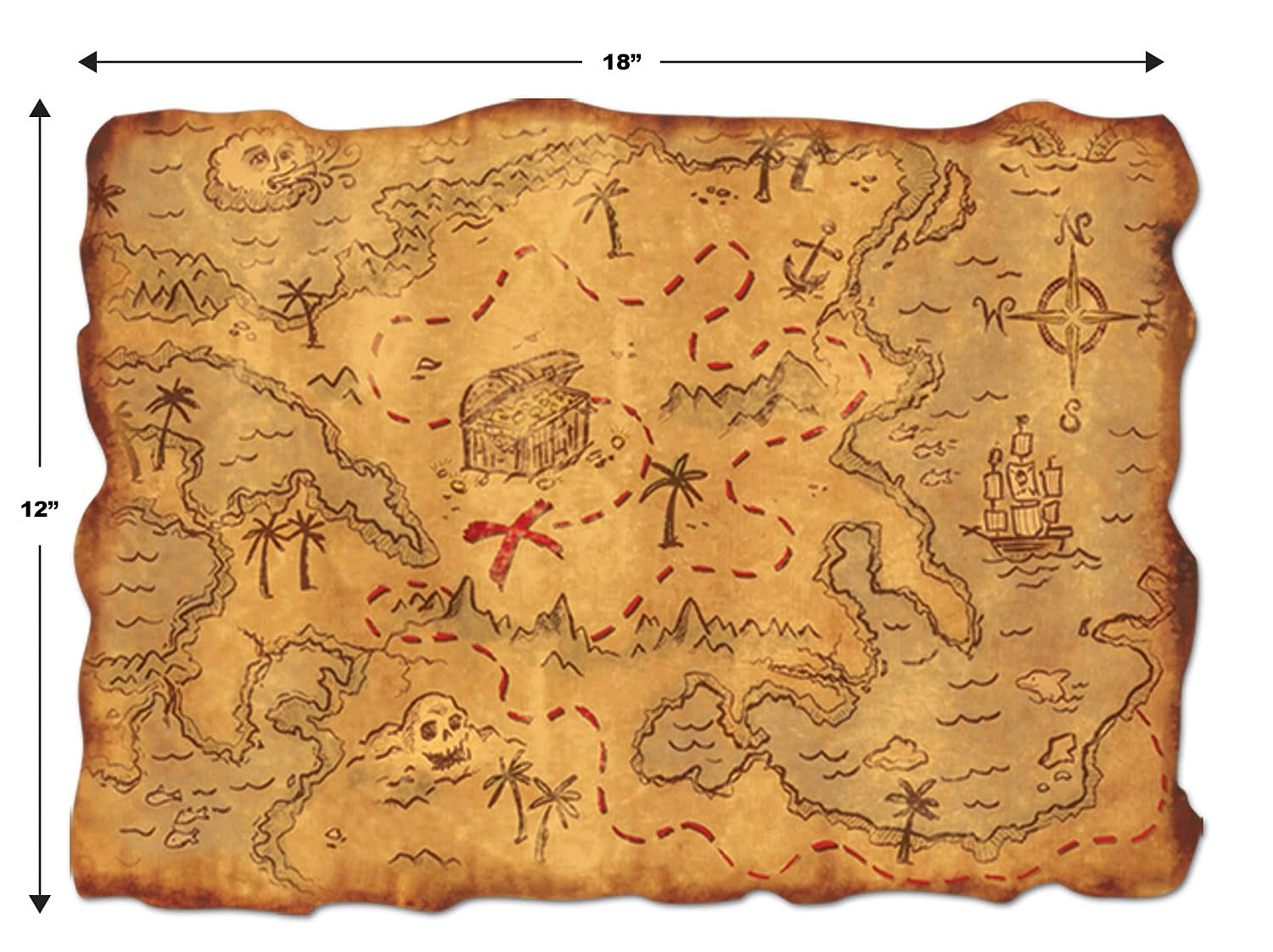 Treasure Map Printable Treasure Map Printable