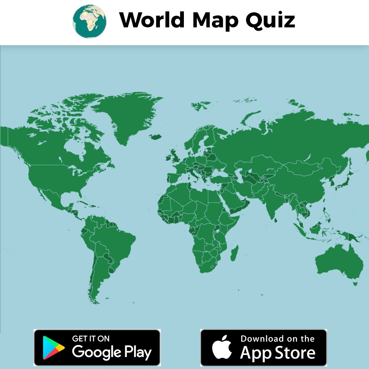 World Map Quiz Printable