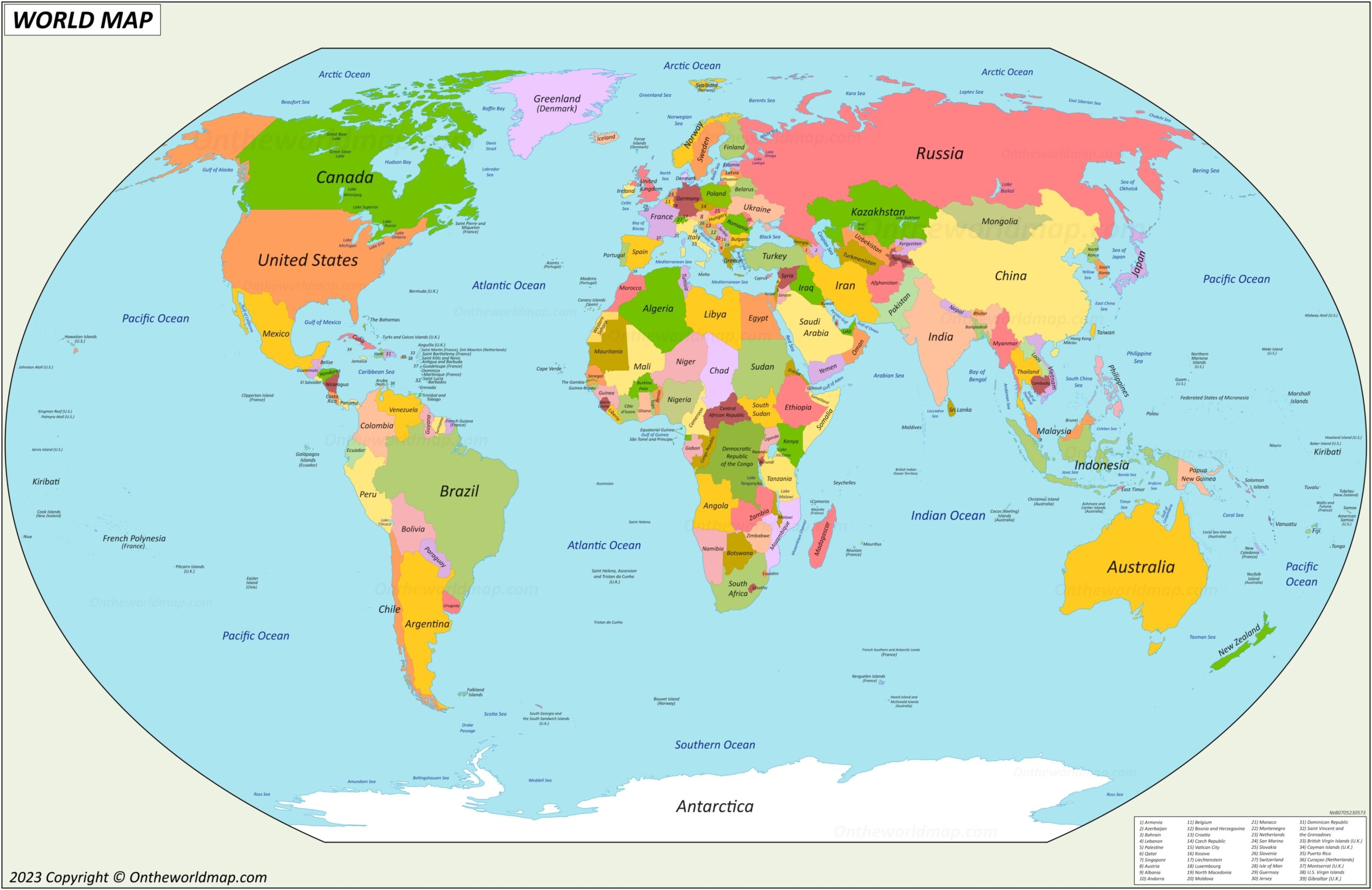 World Map Countries Printable World Map Countries Printable