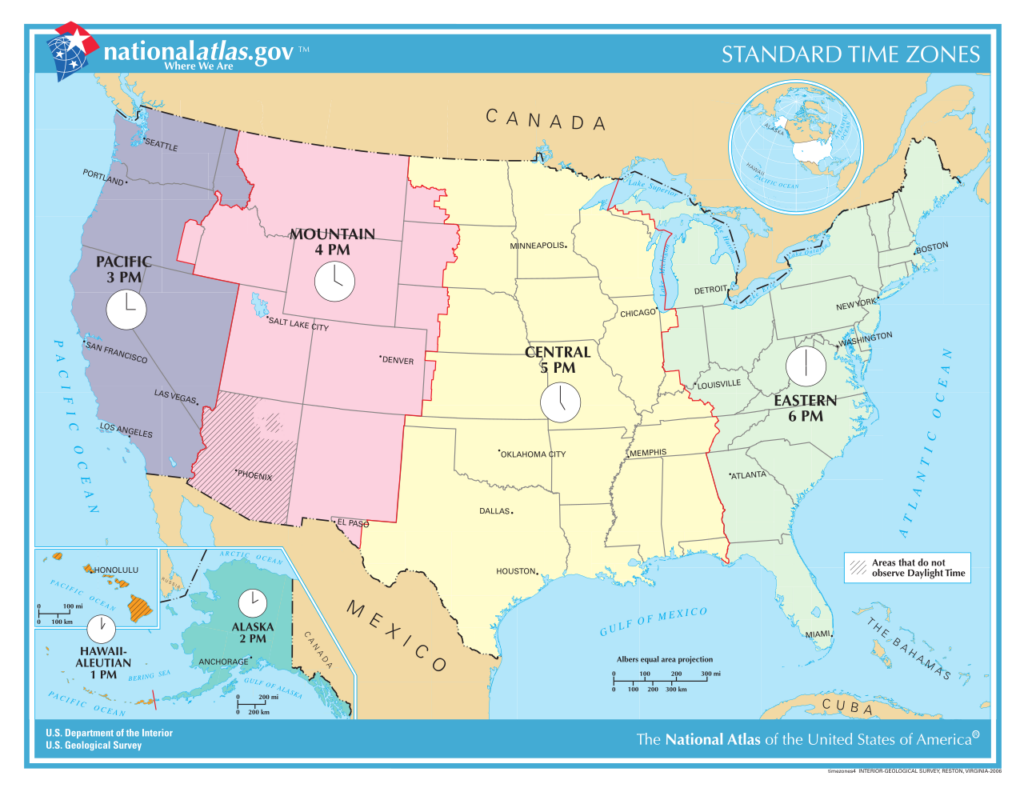 family engaging in time zone learning activity