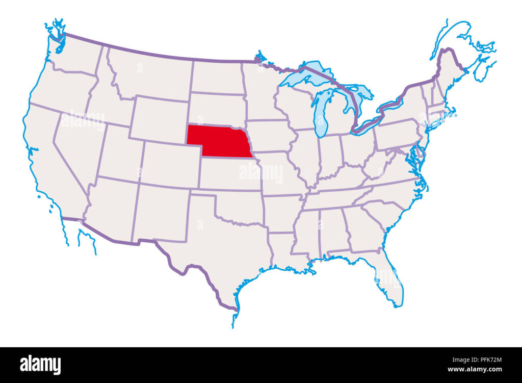 Scenic view of the Platte River valley showing the natural geography of the region