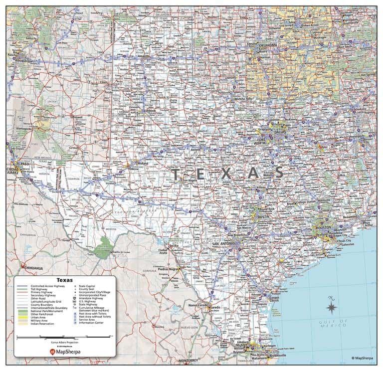 Students using a map for planning a group project