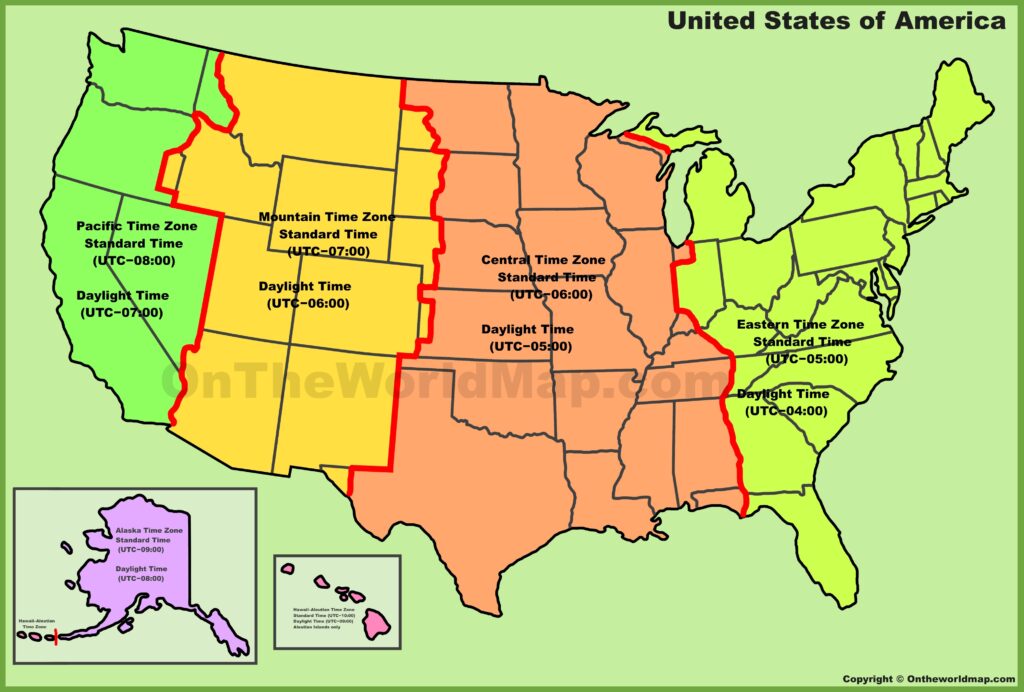 Family planning a road trip using a map